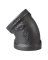 Prosource 4-1B Pipe Elbow, 1 in, FIP, 45 deg Angle, Malleable Iron, SCH 40