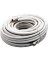 CABLE COAX RG6/F CONN 50FT WHT