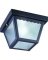 FIXTURE PORCH CMNT 1LT BLACK