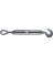 TURNBUCKLE HOOK/EYE 1/2X12GALV