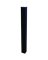 MAILBOX MOUNTING POST STL BLK