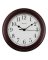 Wall Clock Rnd Burg 8.5"