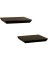 SHELF DECOR FLOATING PAIR BLK