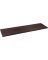 Knape & Vogt 1980 ESP 10X36 Series Shelf Board, 36 in L, 10 in W, Espresso, For: KV Standard/Bracket