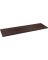 Knape & Vogt 1980 ESP 12X48 Series Shelf Board, 48 in L, Espresso, For: KV Standard/Bracket Shelving