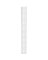 STANDARD 82 DBL TRACK WHT 48IN
