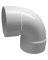 ELBOW 90 DEG/6" PVC