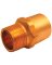 ADAPTER MALE COPPER 1X3/4