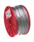 Campbell 7000427 Aircraft Cable, 1/8 in Dia, 500 ft L, 340 lb Working Load,