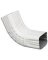ELBOW A FRONT ALUM 2X3IN WHITE