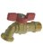 HOSE BIBB 1/2 BRASS BALL VALVE