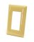 SNAP-ON WALLPLATE IVORY