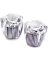 TUB FAUCET HANDLES CLEAR
