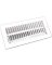 FLOOR REGISTER MBHM WHT 4X10IN