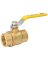 B & K 107-824NL Ball Valve, 3/4 in Connection, FPT x FPT, 600/150 psi