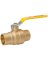 BALL VALUE 1" BRASS CXC SOLDER