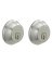 DEADBOLT DOUBLE CYL SAT CHROME