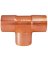 TEE COPPER WROT CXCXC 1/4