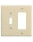 COO-2153V-BOX WALL PLATE 2GANG