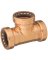 PUSH FIT TEE CU 3/4X3/4X1/2C