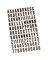 1"H VINYL NUMBER+ LETTER SET BLK