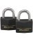 Master Lock 141T Padlock, Keyed Alike Key, 1/4 in Dia Shackle, Steel