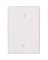 EAT-2729W WALL PLATE 1G WHT