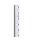 PILASTER SHELF ADJ 72IN WHITE