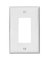 EAT-PJ26W WALL PLATE 1G DECR WHT