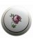 KNOB CABINET 1-1/2IN FLORAL WH