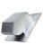 ROOFCAP W/DAMPER ALUMINUM 4IN