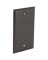 1 GANG BLANK COVER BRONZE