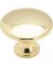 KNOB CABINET 1-1/4IN POL BRASS