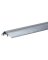 Frost King ST26A Vinyl Top Threshold, 36 in L, 3 in W, Aluminum, Silver