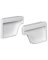 AME-M0611 GUTTER END CAP SET WH