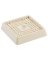 9166 SQ CASTER CUP 2" OFFWHITE