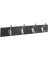 18" BLK Coat Hook Rail