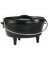 LODGE 4QT CAMP DUTCH OVEN WITH L