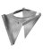 SUPPORT CHIMNEY WALL KIT 6IN