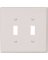 COO-2149WBOX WALL PLATE 2G TGL W