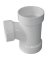 TEE DWV SANITARY 2X1-1/2X1-1/2