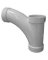 WYE/TEE DWV HUB 2 IN