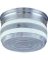 2LT FLUSH CHRM CEILING FIXTURE