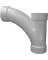 WYE/TEE DWV HUB 4 IN
