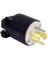 Eaton Wiring Devices L1420P Locking Electrical Plug, 125/250 V, 20 A,