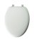 TOILET SEAT ELONG WOOD WHITE