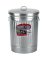 GARBAGE CAN W/LID GALV 20GAL