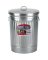 GARBAGE CAN W/LID GALV 31 GAL