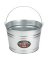 Behrens C17GS Scrub Pail, 4.45 gal Capacity, Galvanized Steel