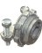 Halex 90570 Clamp Combination Connector; 3/8 in; Zinc